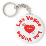 Heart of Las Vegas Keychain