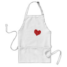 Heart of Skulls - Emo Alternative Grunge Rock Punk Aprons