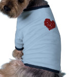 Heart of Skulls - Emo Alternative Grunge Rock Punk pet clothing