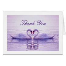 Heart of Swans Card