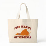 Heart of Virginia Tote Bag