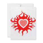 Heart on Fire invitations
