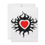 Heart on Fire invitations