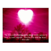 Heart on Fire - Postcard