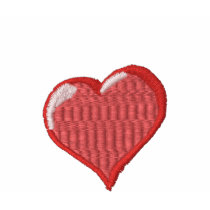 Heart on Sleave Embroidered Polo Shirt