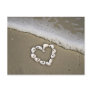 Heart on the Beach Post Card