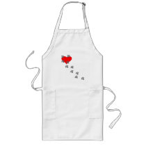 Heart (Paw Prints) Aprons