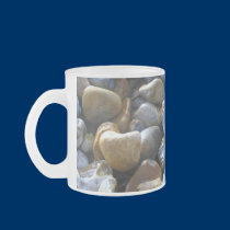 Heart Pebble Design Mug