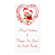 Heart/Photo Personalized Photo Card