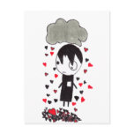 Heart Pile Postcards