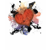 Heart Pins Tee Shirts
