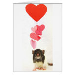 Heart Rat Greeting Cards