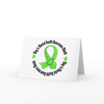 Heart Ribbon May is Mental Health Awareness Month