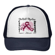 Heart Ribbon - Multiple Myeloma Awareness Hat