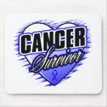 Heart Ribbon Survivor Colon Cancer