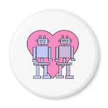 Heart Robots magnets