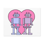 Heart Robots postcards