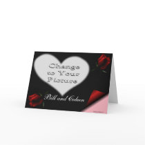 Heart & Roses Invitation- customise any occasion