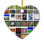 Heart Sampler ornaments