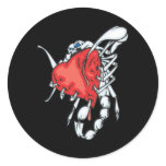 Heart Scorpion stickers