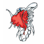 Heart Scorpion t-shirts