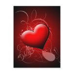 Heart Shadow Abstract