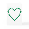 Heart - Shamrocks cards