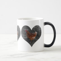 Heart Shaped Chicken Mug