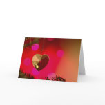 Heart Shaped Christmas Ornament cards