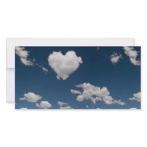 Heart shaped cloud