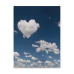Heart shaped cloud