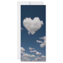 Heart shaped cloud