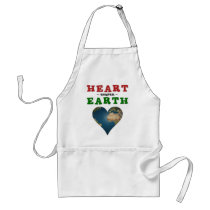 Heart shaped Earth Aprons
