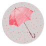 HEART SHOWERS by SHARON SHARPE Sticker
