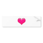 heart  sign bumper stickers