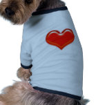 heart  sign pet clothing