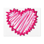 heart  sign postcards