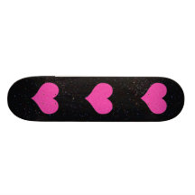 Heart Skateboard - Glitter Collection