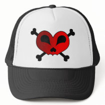 Heart Skull & Crossbones