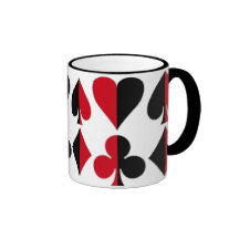 Heart Spade Diamond Club Coffee Mug
