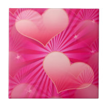 Heart Star  Tile tiles