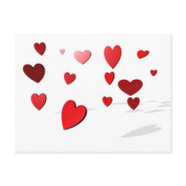Heart Storm Postcards