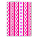 heart stripe cards