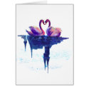 HEART SWANS by SHARON SHARPE cards