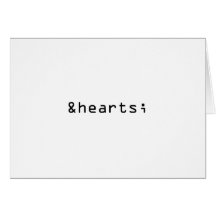 Heart Symbol in HTML Card
