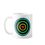 Heart Target mugs