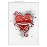 Heart Tchaikovsky Card