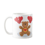 Heart Teddy Bear Coffee Mug