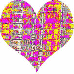 Heart Throb photo sculptures