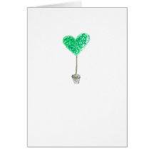 Heart Topiary Greeting Cards
